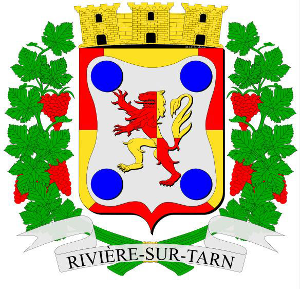 Blason de la commune de Rivière-sur-Tarn